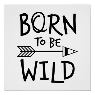 Póster Nascer A Ser Selvagem