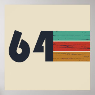 Poster nascer de aniversário de 1964