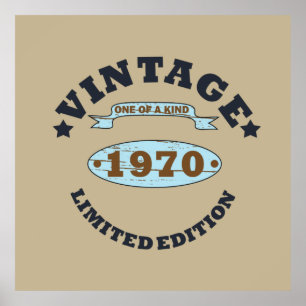 Poster Nascer de aniversário de 1970