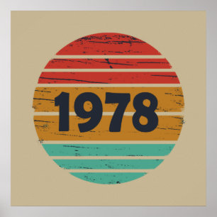 Poster Nascer de aniversário de 1978