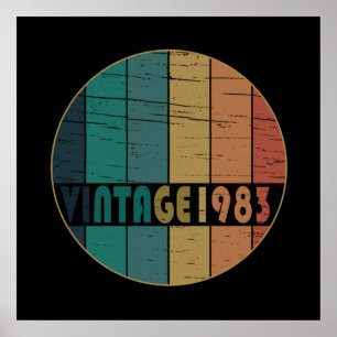 Poster Nascer de aniversário de 1983
