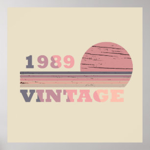 Poster nascer de aniversário de 1989