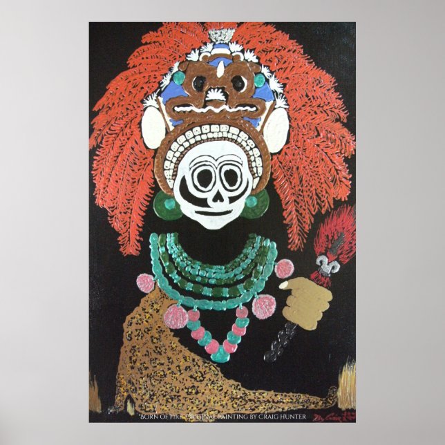 Poster Nascer de incêndio (Frente)