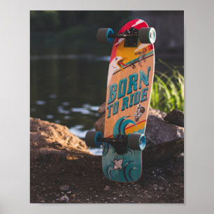 Poster Nascer De Skate Para Ir