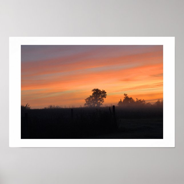 Póster Nascer do sol (Frente)