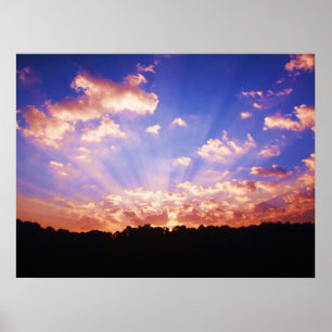 Póster Nascer do sol adiantado