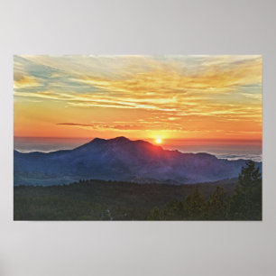 Poster Nascer do sol de Front Range, Colorado