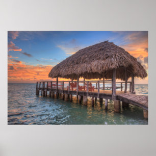 Poster Nascer do sol do Dockside