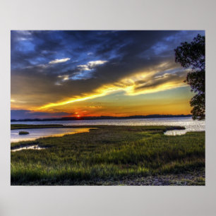 Poster Nascer do sol em Delaware