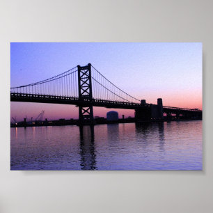 Póster Nascer do sol no Delaware