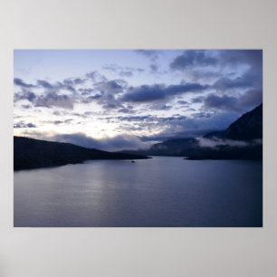 Poster Nascer do sol no Lago St. Mary II
