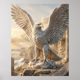 Poster Nascer do sol no Marble Eagle Cliff