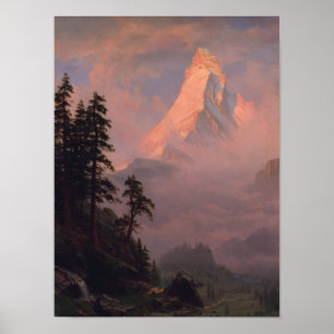 Poster Nascer do sol no Matterhorn