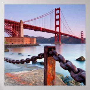 Póster Nascer do sol no ponto do forte