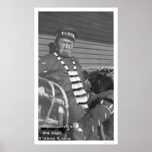 Póster Nascer do sol principal grande Alaska 1916