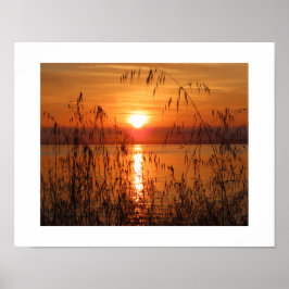 Poster Nascer do sol sobre a Baía