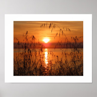 Poster Nascer do sol sobre a Baía