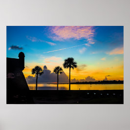 Poster Nascer do sol sobre a Baía de Matanzas
