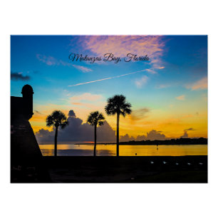 Póster Nascer do sol sobre a Baía de Matanzas