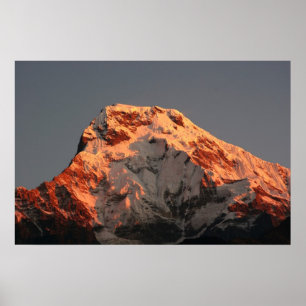 Póster Nascer do sol sul 1 de Annapurna