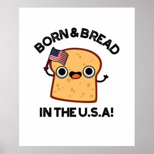 Poster Nascer E Pão Nos Estados Unidos