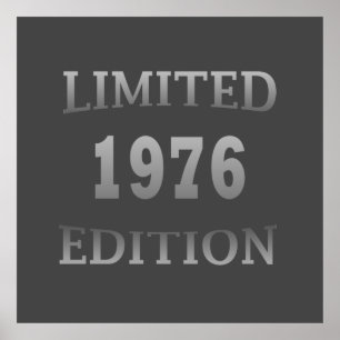 Poster nascer na edição limitada de 1976