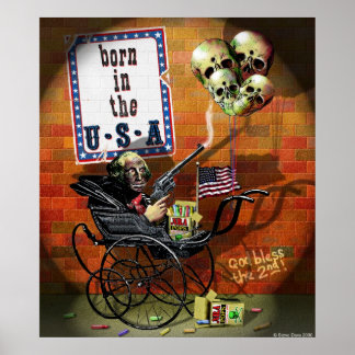 Póster Nascer nos EUA