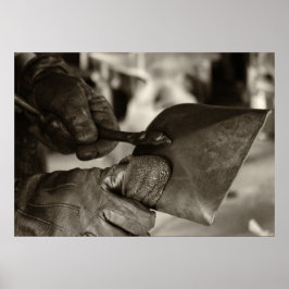 Poster Nascimento da pá de cinzas