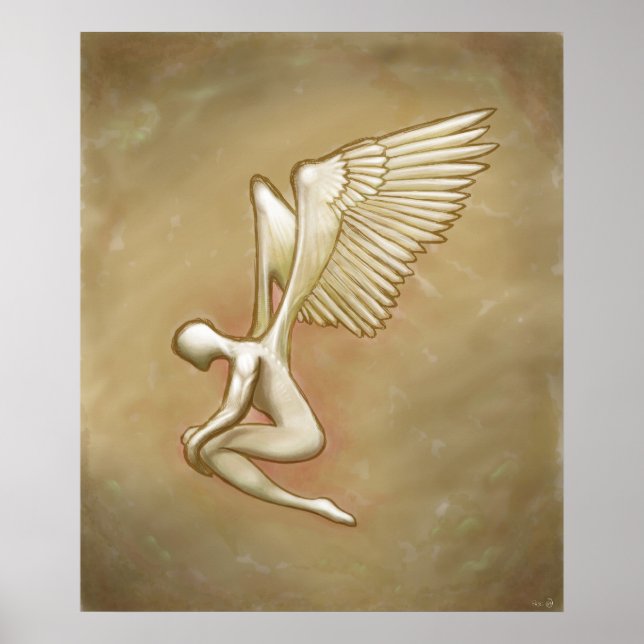 Poster Nascimento de um anjo (Frente)