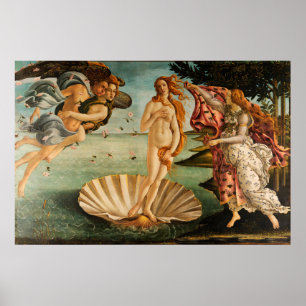 Poster Nascimento De Venus Botticelli