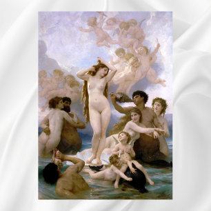 Poster Nascimento de Vênus por William-Adolphe Bouguereau