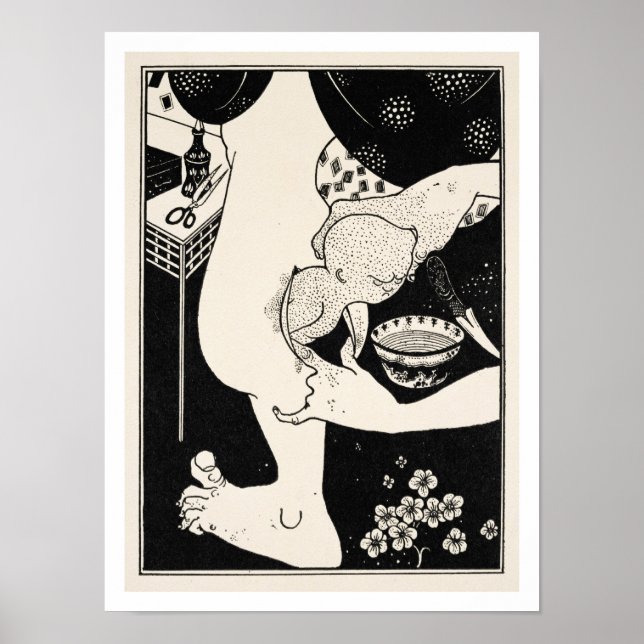 Póster Nascimento do Fvitelo da Perna, ilustração de (Frente)