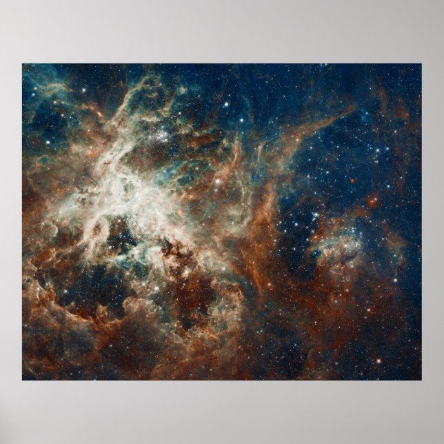 Poster Nascimento em Estrela em Doradus Tarantula Nebula  (Frente)