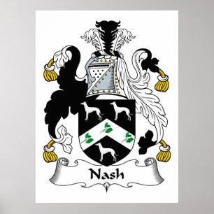 Póster Nash Family Crest