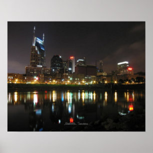Póster Nashville à noite