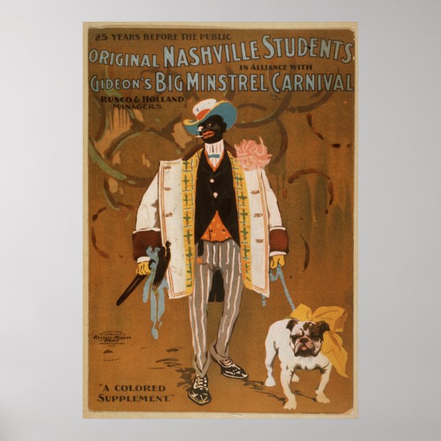 Póster Nashville Bull Dog (Frente)