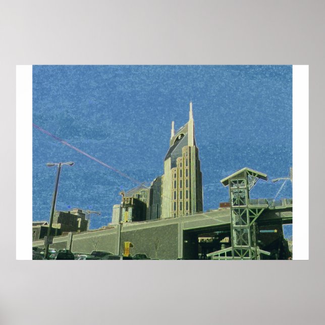 Póster Nashville Sky (Frente)