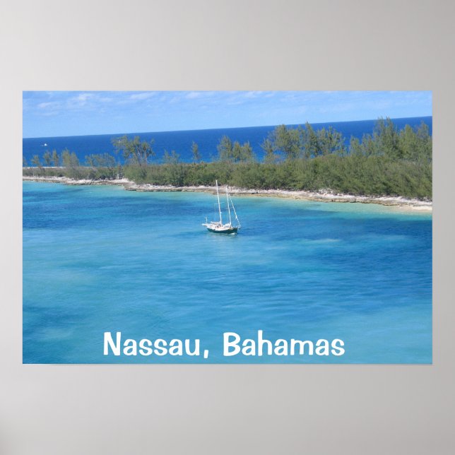 Póster Nassau, Bahamas (Frente)