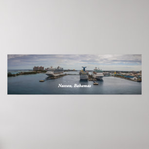 Póster Nassau, Bahamas