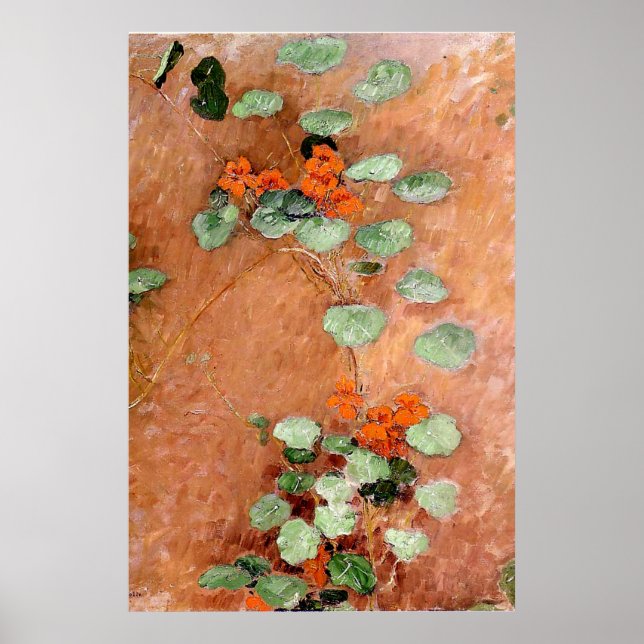 Poster Nasturces de Caillebotte (Frente)