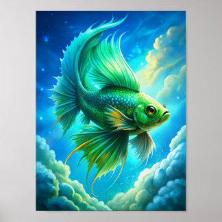 Poster "Natação Skyward"