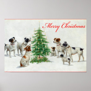 Poster natais vintages