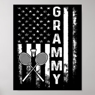 Poster Natais vintages de Sinalizador Americano do Badmin