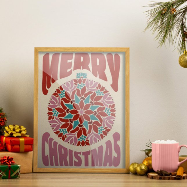 Poster Natais vintages Elegantes Whimsy (Criador carregado)