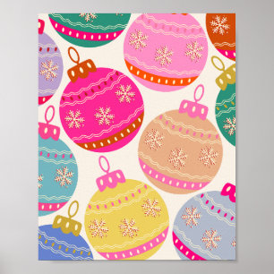 Poster Natais vintages Reproduzíveis