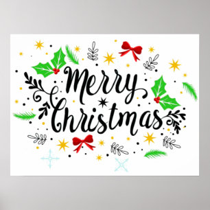 Poster Natal Alegre Festivo  