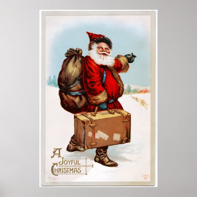 Poster Natal Antigo (Frente)