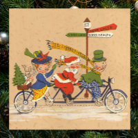 Natal Antigo, Papai Noel Vitoriano de Bicicleta