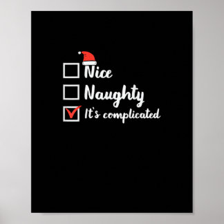 Poster Natal Bom Mau Complicado