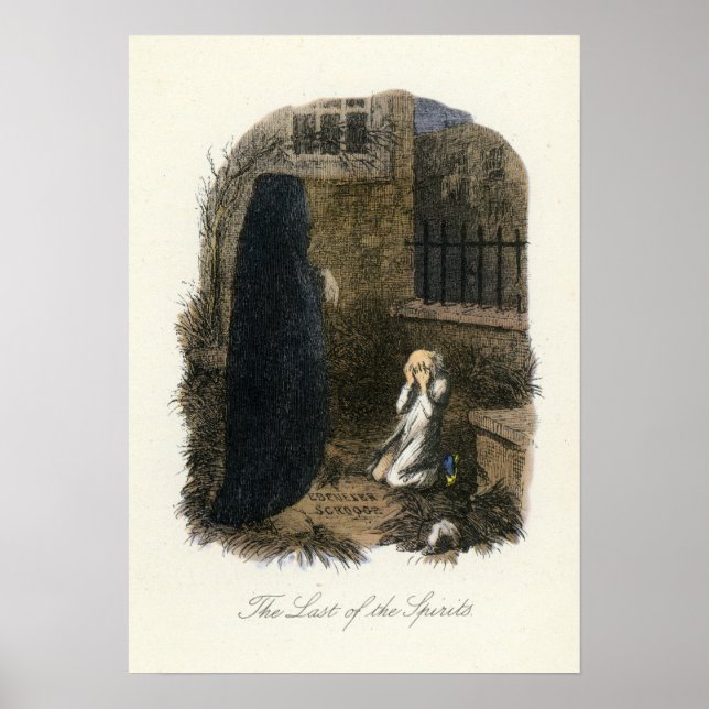 Póster Natal Carol - Fantasma do Natal Ainda por Vir (Frente)